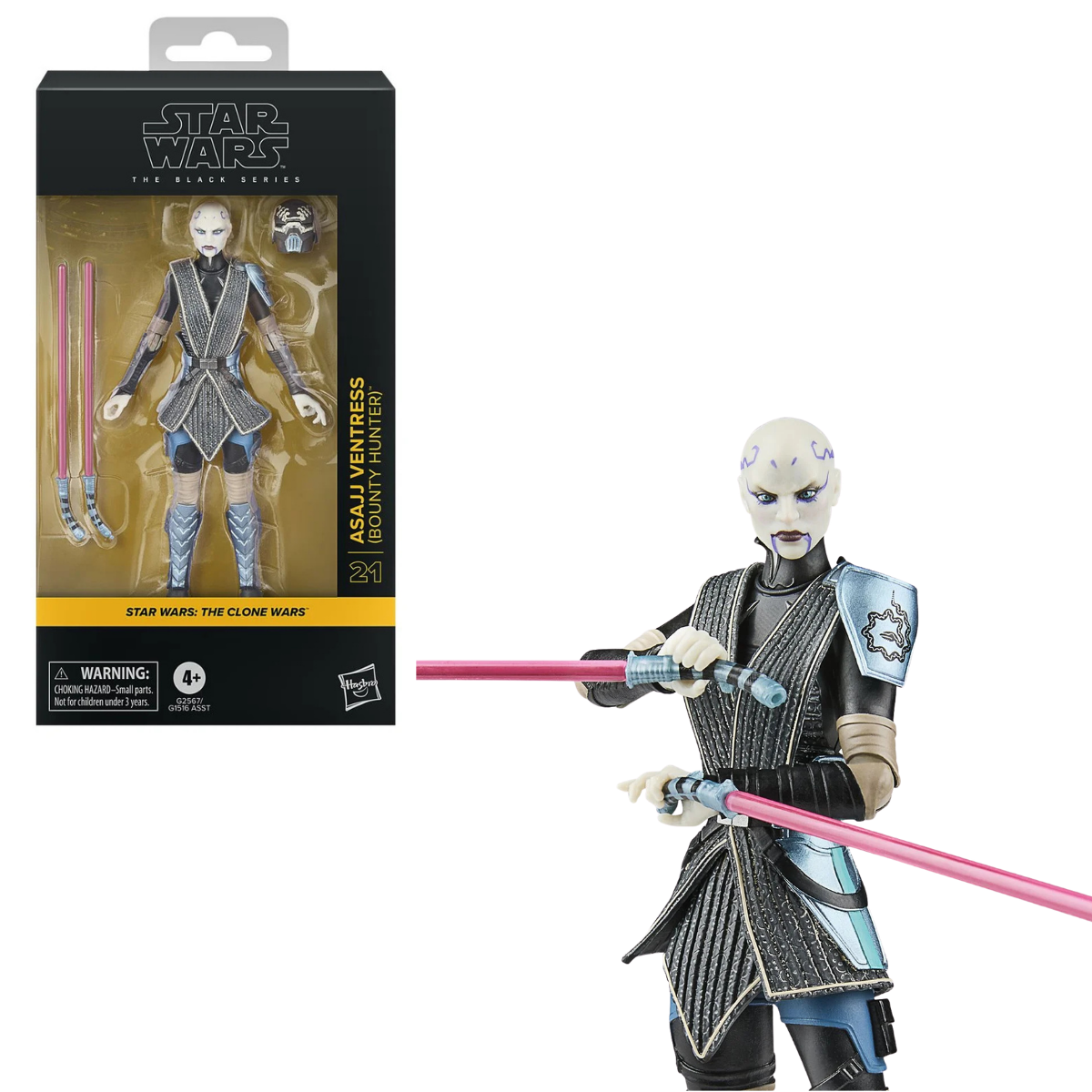 Asajj Ventress Bounty Hunter Star Wars The Black Series