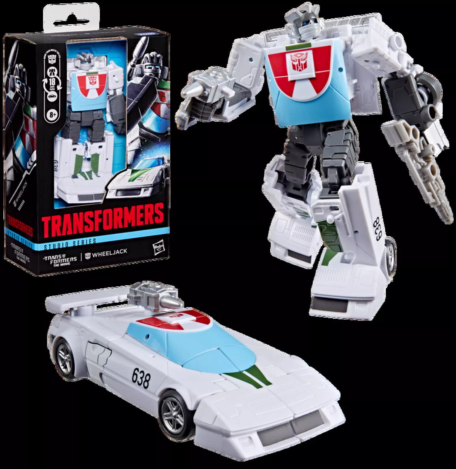 Transformers Studio Series: Wheeljack (The Transformers: The Movie) | Deluxe Class